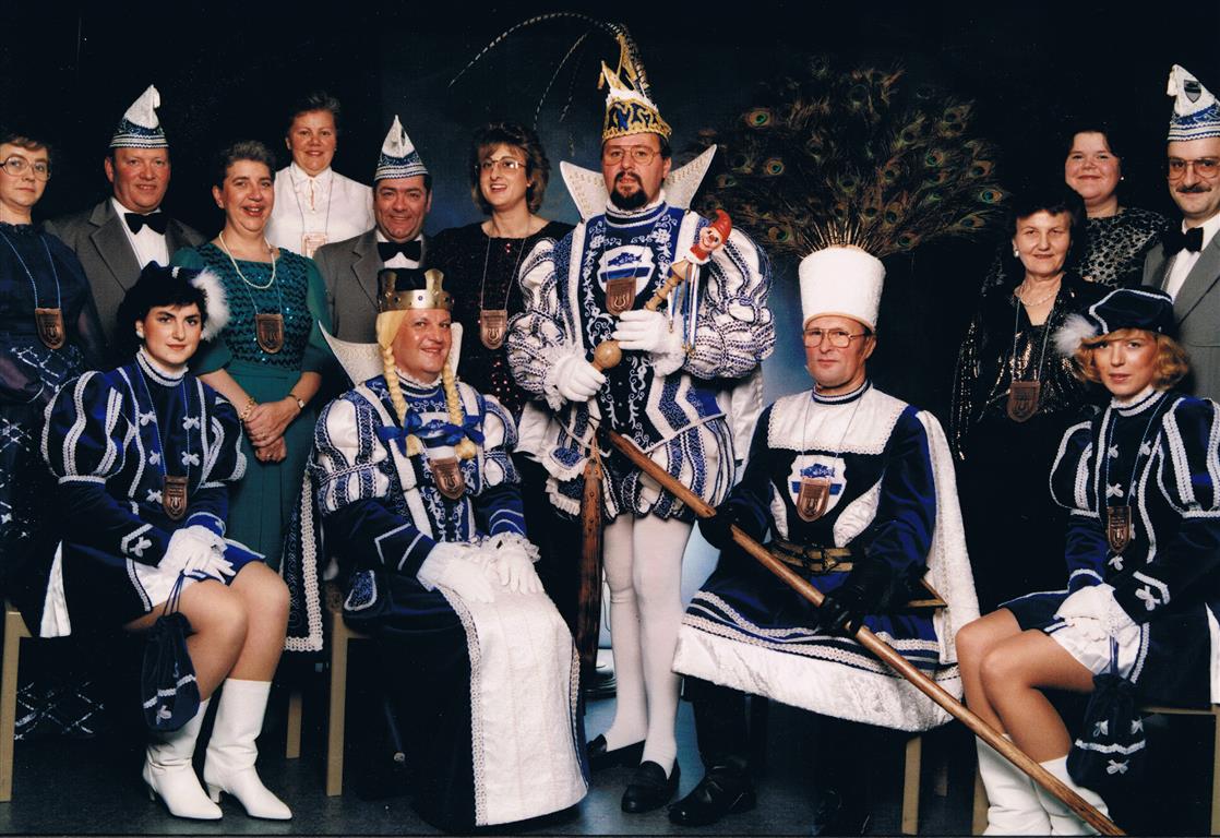 Fischenicher Dreigestirn 1988 (Foto von und mit Jakob Klug)